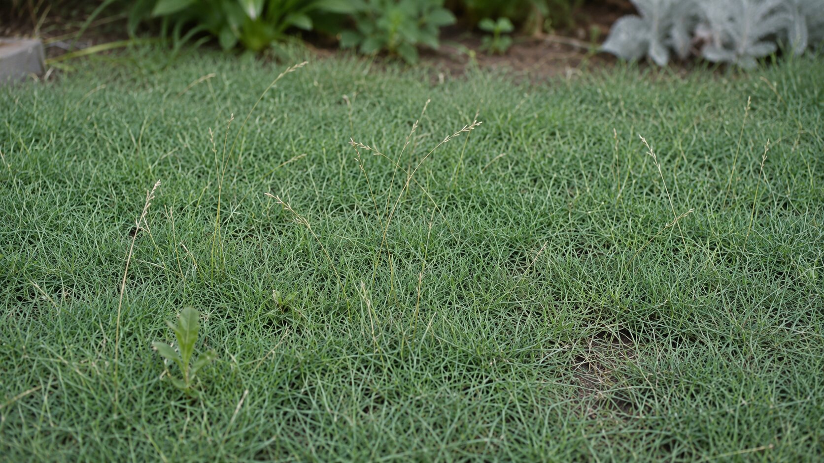 Editorial illustration introducing lawn alternative comparisons for planning an eco-friendly, low-input lawn