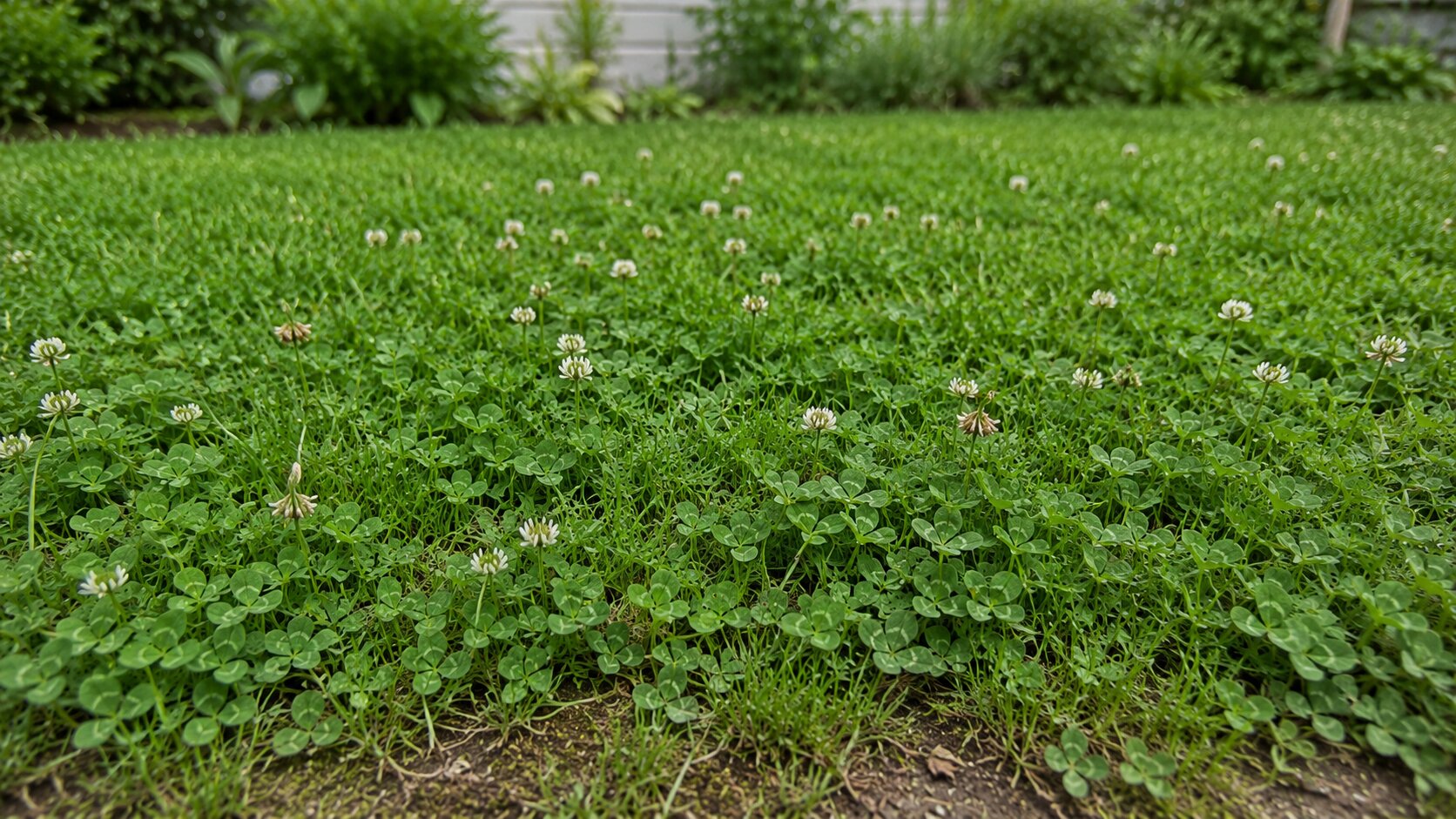 Editorial illustration introducing for homeowners for planning an eco-friendly, low-input lawn